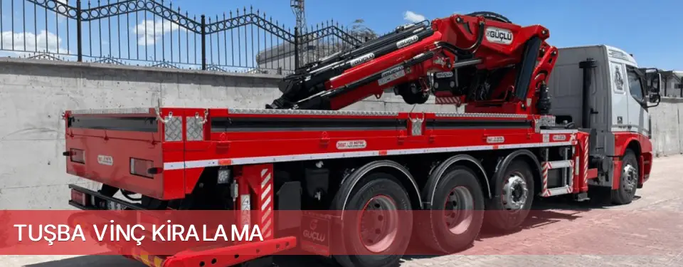 Tuşba İlçemi Vinç Kiralama